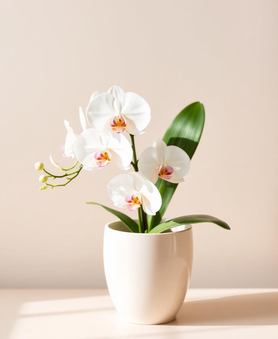 White Phalaenopsis